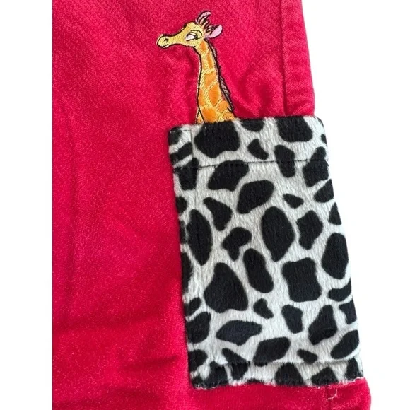 Y2K Minnie Mouse Red Safari Dress & Turtleneck Bodysuit - Picture 3 of 8